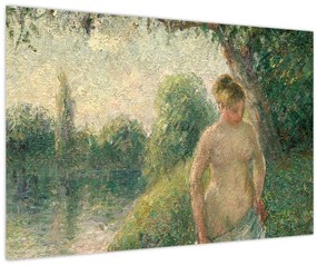 Kép - Camille Pissarro, The Bather, reprodukciók (90x60 cm)