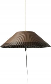 Faro Saigon szürke/barna hordozható és függesztett lámpa IP65 E27, 1030 mm