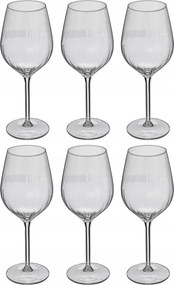 Üveg Vízpoharak Szett 6 Db 530 ML 28 x 16 CM