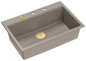 gránit mosogató MARC 110 WORKSTATION Beige