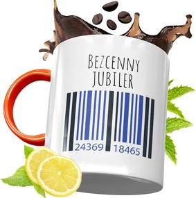 Narancssárga Bögre Ékszerésznek Ajándék fényképes nyomattal