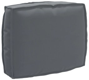 Raklap párna háttámlához Antracit 50 x 40 x 12 cm Oxford szövet
