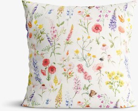 Goldea díszpárnahuzat valencia - virágzó mező 40 x 40 cm