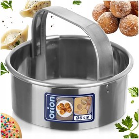 Lyukasztó Acél forma gombócok lyukasztásához keksz fánkok