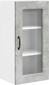 vidaXL Konyhaszekrény Kalmar Beton Szürke 40 x 31 x 80 cm Faanyag