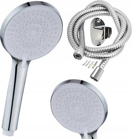 Zuhany Szett 5 Funkciós Zuhanyfej Tömlő Tartó Króm Anti-calc