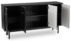 Komoda MARLEN 155 cm Czarna