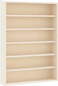 vidaXL fa gyűjtő vitrin 6 polccal 40x8,5x55cm 40x8,5x55 cm