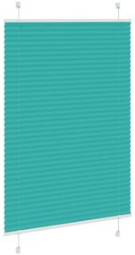 pliszírozott redőny Benzinzöld 85x150 cm szövetszélesség