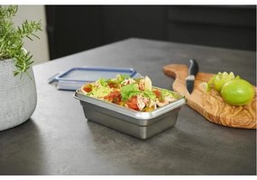 Tefal - Élelmiszer tartó 0,8 l MSEAL STEEL kék/rozsdamentes