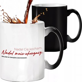 Mágikus Bögre Fekete Matt Még Mindig Szeretlek Még Mindig Idegesítesz Ajándék