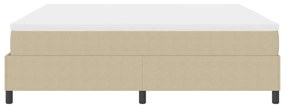 Boxspring Ágy matraccal Világos Zöld Szürke 200x200 cm Kordbársony Szövet