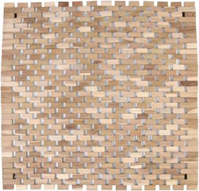 Csúszásgátló szőnyeg teak natúr 50 x 48,5 cm