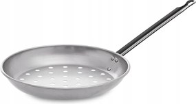 Gesztenye sütő serpenyő Vaello polírozott acél 28 cm