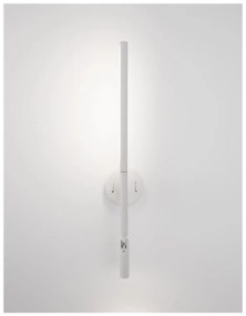 Nova Luce fali lámpa, olvasókarral, fehér, 3000K melegfehér, beépített LED, 1x6W, 310 lm, 9182811