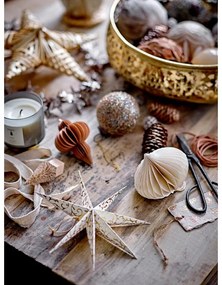 Papír karácsonyfadísz készlet 2 db-os Lecce – Bloomingville