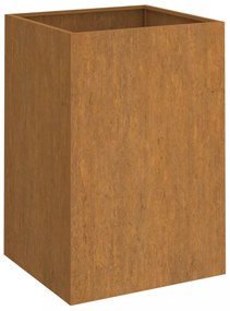 corten acél növénytartó 42x38x75 cm