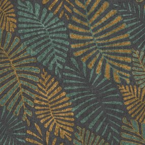 Flizelin Tapéta Egzotikus Levelek Motívumával