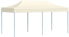vidaXL összecsukható, felállítható sátor 3 x 6 m krémfehér