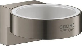 Grohe Selection pohártartó pohár nélküli csiszolt hard graphite 41027al0 G41027AL0