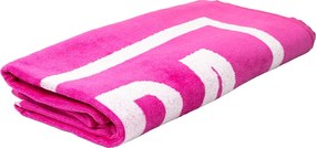 BUDAPEST Strandtörölköző magenta 165x90cm
