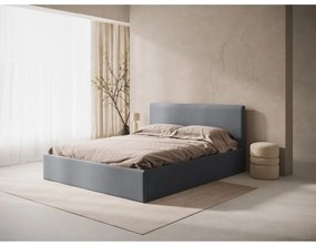 Szürke kárpitozott ágytámla 170,5x100 cm Remo – Micadoni