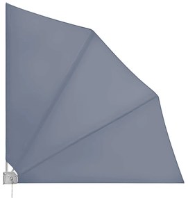 Detex® Erkélyre való összecsukható paraván 140x140 cm - antracit