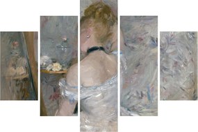 Kép - Berthe Morisot, Woman at Her Toilette, reprodukciók (150x105 cm)