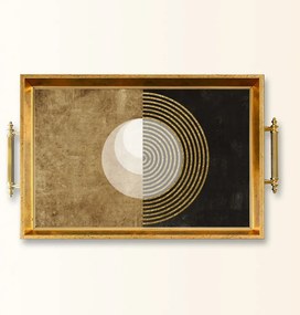 Üveg tálca, 38×24 cm – TPEA9923