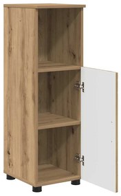 Fürdőszoba bútor szett 3 pcs kézműves tölgy 76.5 x 35 x 64 cm