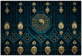 Poszterek 200x135 Absztrakt Arany harmónia