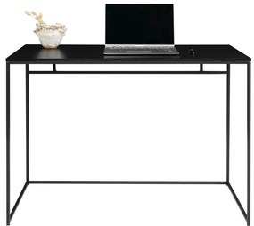 Vita íróasztal, fekete kerettel 100x45x75 cm