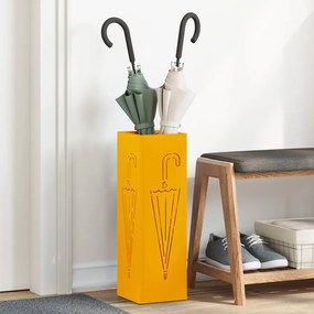 Esernyőtartó Mustár sárga Fém Standard Dekoratív betétek