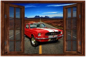 Poszterek 60x40 Ford Mustang Autópálya