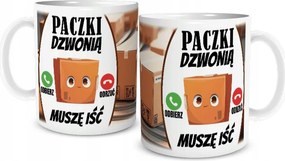 Vicces Bögre Csörögnek A Csomagok, Mennem Kell