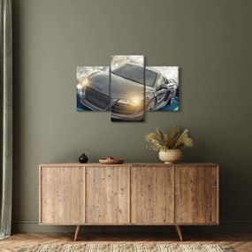 Audi autó képe - szürke (90x60 cm)