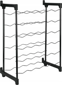 Márkás Modern Állvány Könyvespolc Rendező Palack Bor Víz 30 db Swiss