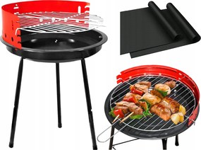 Hordozható Kerti Grill Robusztus Kivitelű Kompakt