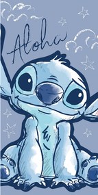 Disney Lilo és Stitch, A csillagkutya Aloha fürdőlepedő, strand törölköző 70x140cm