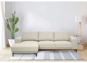 Bézs sarokkanapé (bal oldali) Chile – Scandic