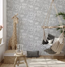 Gyerek Tapéta Individual Kids@home Állatok