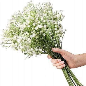 Gipszkarton Mesterséges Csokor Esküvő Dekoráció Fehér Virágok 60 cm