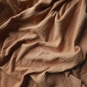 Muszlin ágynemű MOELLIN világos barna Ágyneműhuzat mérete: 70 x 90 cm | 140 x 200 cm