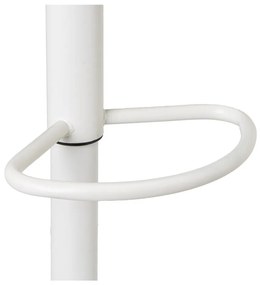 Fehér bőr utánzat állítható magasságú bárszék szett 2 db-os (ülésmagasság 72 cm) – Casa Selección