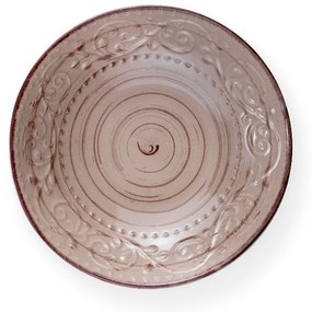 Serendipity barna agyagkerámia tányér, ⌀ 20 cm - Brandani