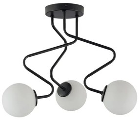 SIGMA LIGHTING 33293 ZIGZAG Mennyezeti Csillár Fehér, Fekete G9 IP20