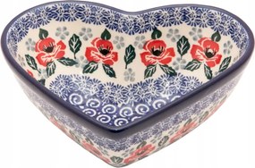Tál Szív Tároló 17 cm Kerámia Boleszláv