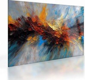 Üveg kép - Színes textúra (70x50 cm)