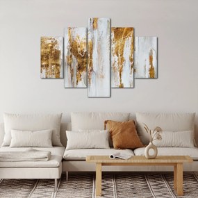 Kép - Arany absztrakció (150x105 cm)