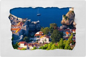 Poszterek 60x40 Kilátás Dubrovnikra